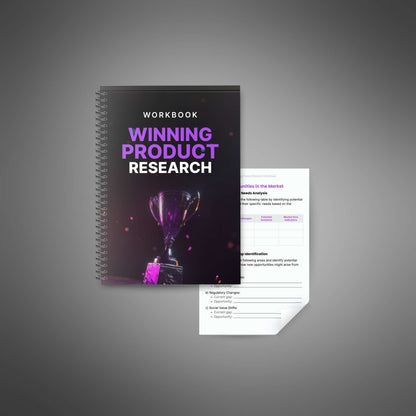 Workbook - Winning Product Research